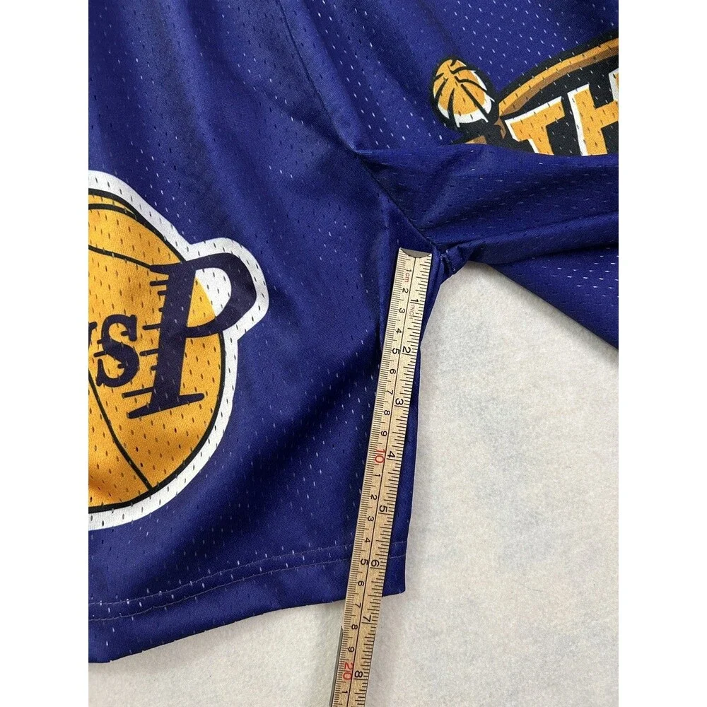 CrisP Los Angeles Lakers Basketball Shorts 2020 Finals Men's Size XL Purple